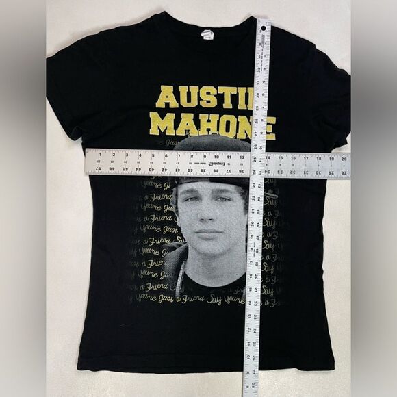 Austin Mahone Just A Friend Graphic T-shirt Women Medium Short Sleeve Music - Picture 5 of 5